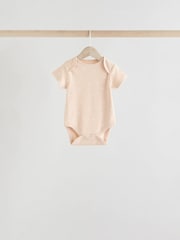 Neutral Baby Short Sleeve Bodysuits 5 Pack - Image 6 of 9