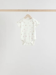 Neutral Baby Short Sleeve Bodysuits 5 Pack - Image 7 of 9