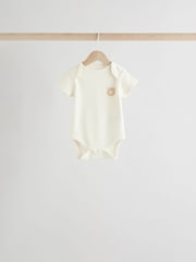 Neutral Baby Short Sleeve Bodysuits 5 Pack - Image 8 of 9