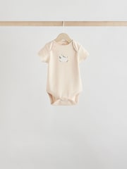 Graues Zebramuster - Baby Kurzarmbodys 100 % Baumwolle 5er-Pack - Image 8 of 13