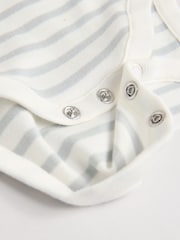 Mint Green Baby Short Sleeve Bodysuits 5 Pack - Image 10 of 12