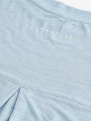 Blue Crew Neck Lightweight Short Sleeve T-Shirt - Image 7 of 8