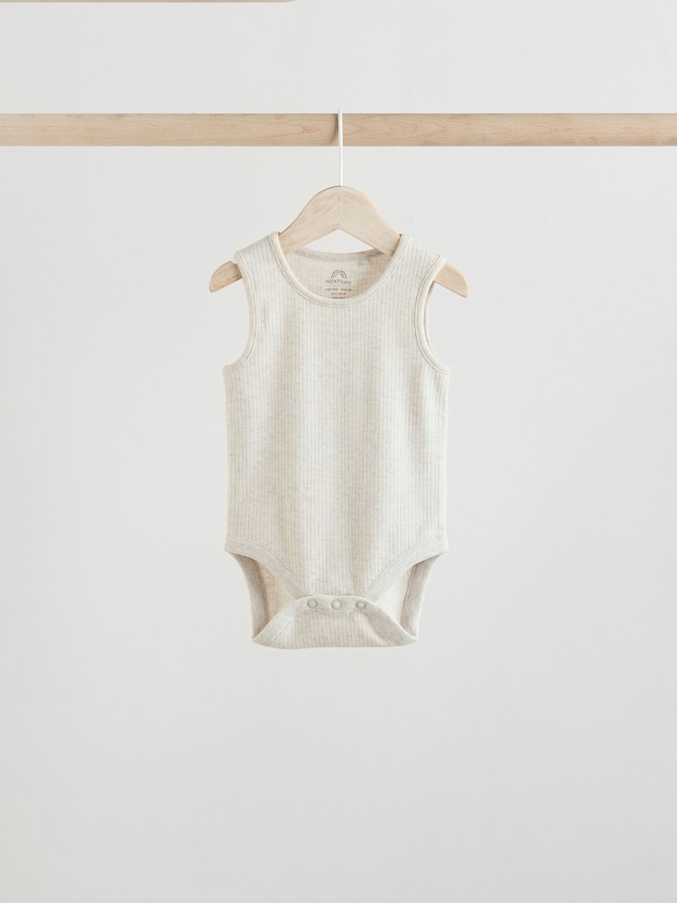 Neutral Baby Vest Bodysuits 5 Pack - Image 3 of 13