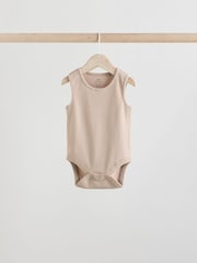 Neutral Baby Vest Bodysuits 5 Pack - Image 4 of 13