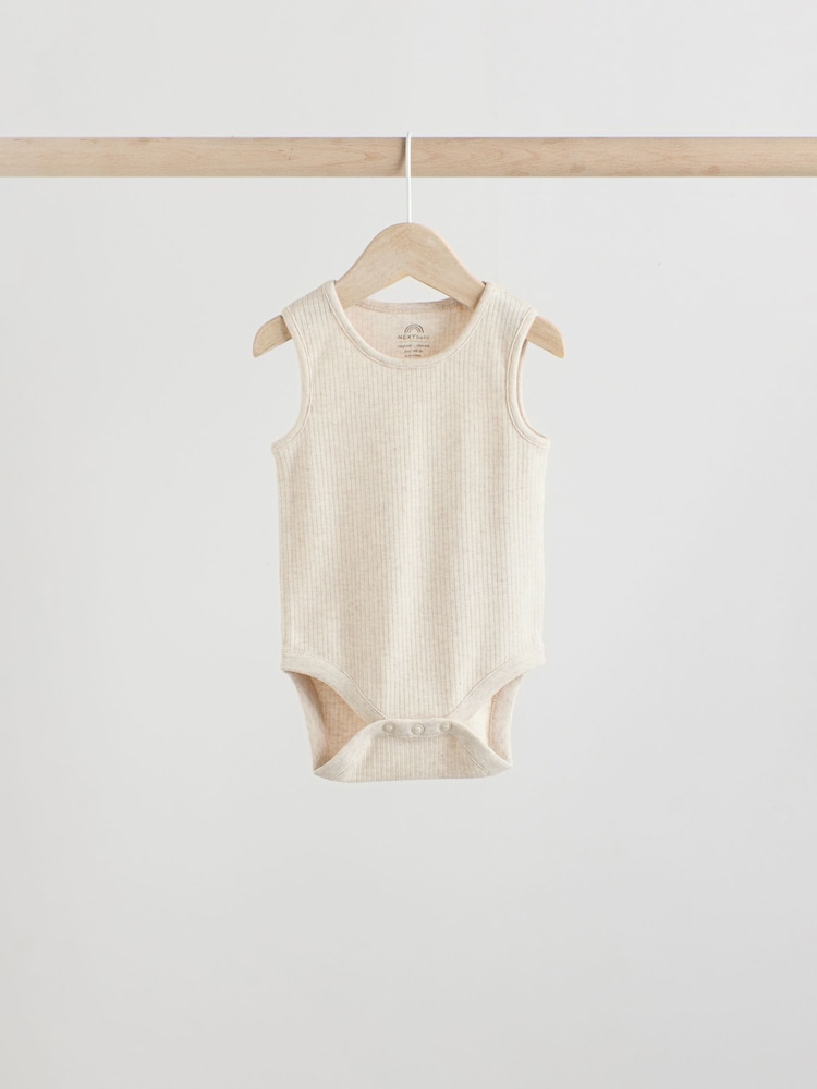 Neutral Baby Vest Bodysuits 5 Pack - Image 6 of 13