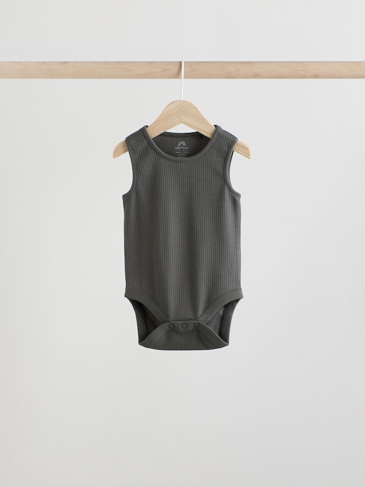 Neutral Baby Vest Bodysuits 5 Pack - Image 7 of 13