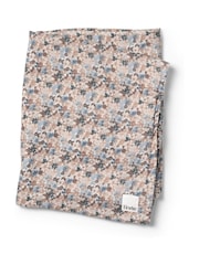 Elodie Details Blue Garden Light Bamboo Muslin Blanket - Image 1 of 2