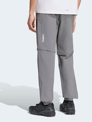 adidas Terrex Grey Xperior Utilitas Clima365 Zip-Off Tracksuit Bottoms - Image 2 of 8