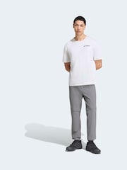 adidas Terrex Grey Xperior Utilitas Clima365 Zip-Off Tracksuit Bottoms - Image 3 of 8