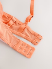 Orange/Cream/Marine - Floral Lace Bras 3 Pack - Image 12 de 12