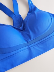 Blue Active High Impact Dry Tech Sports Bra B-G - Image 8 of 9