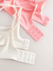 Coral/Ecru 2 Pack Light Pad Full Cup Smoothing Ultimate Comfort T-Shirt Bra A-E - Image 10 of 11