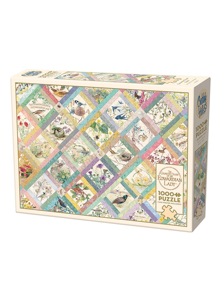 Cheatwell Games Country Diary Quilt Jigsaw Puzzle 1000 Piece - Image 1 of 4