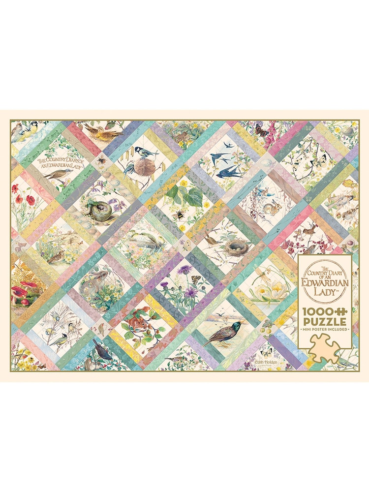 Cheatwell Games Country Diary Quilt Jigsaw Puzzle 1000 Piece - Image 4 of 4