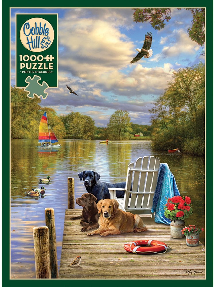 Cheatwell Games Dog Day Afternoon Jigsaw Puzzle 1000 Piece - Image 4 of 4 Cheatwell Games Dog Day Afternoon Jigsaw Puzzle 1000 Piece - Image 4 of 4