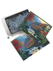 Cheatwell Games Smoky Train Jigsaw Puzzle 1000 Piece - Image 2 of 4