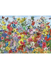 Cheatwell Games Butterfly Garden Jigsaw Puzzle 1000 Piece - Image 3 of 4