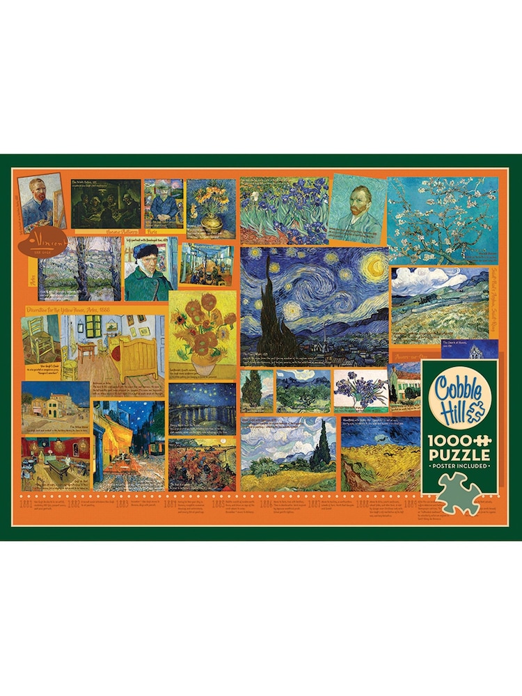 Cheatwell Games Van Gogh Jigsaw Puzzle 1000 Piece - Image 4 of 4