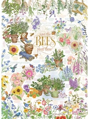Cheatwell Games Save The Bees Jigsaw Puzzle 1000 Piece - Image 3 of 4