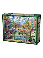 Cheatwell Games Amsterdam Canal Jigsaw Puzzle 1000 Piece - Image 1 of 4