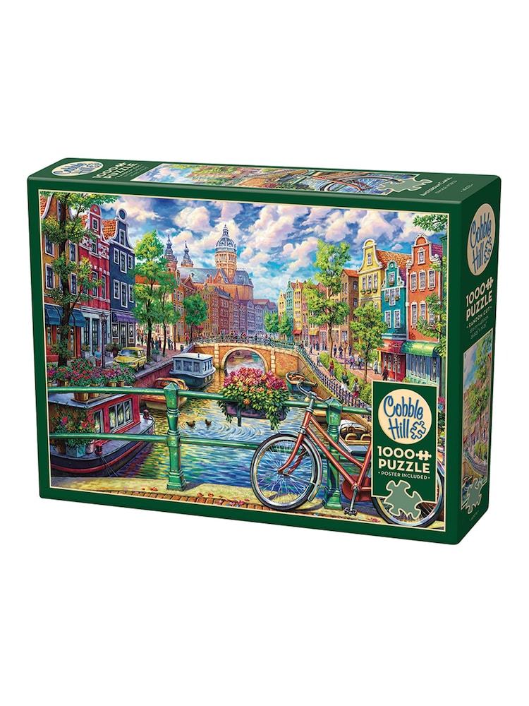 Cheatwell Games Amsterdam Canal Jigsaw Puzzle 1000 Piece - Image 1 of 4