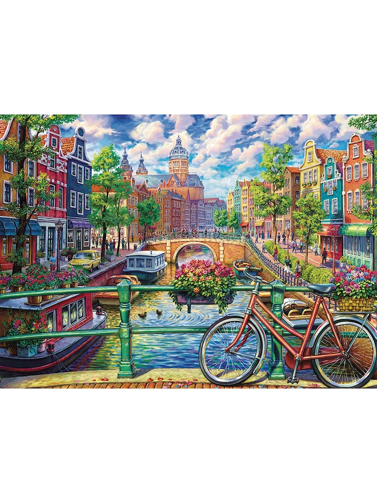 Cheatwell Games Amsterdam Canal Jigsaw Puzzle 1000 Piece - Image 3 of 3