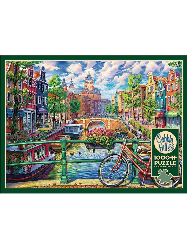 Cheatwell Games Amsterdam Canal Jigsaw Puzzle 1000 Piece - Image 4 of 4