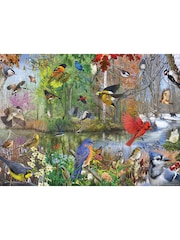 Cheatwell Games Birds of the Season Jigsaw Puzzle 1000 Piece - Image 4 of 4