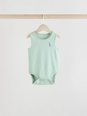 Multi Baby Vest Bodysuits 5 Pack - Image 7 of 9