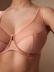 Black/Pink DD+ Non Pad Wired Full Cup Bra 2 Pack - Image 5 of 11