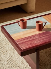 MADE.COM Burgundy Mango Wood Jinni Coffee Table - Image 2 of 5