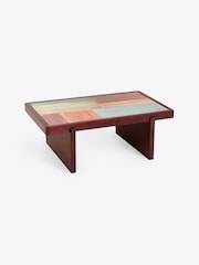 MADE.COM Burgundy Mango Wood Jinni Coffee Table - Image 4 of 5