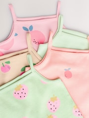 Green Baby Strappy Vest Bodysuits 5 Pack - Image 10 of 13
