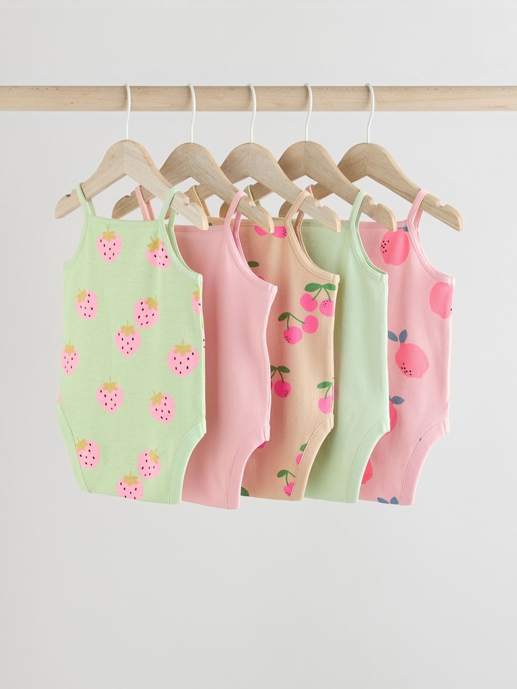 Grün - Baby Ärmellose Bodys im 5er-Pack - Bild 2 von 13 Grün - Baby Ärmellose Bodys im 5er-Pack - Bild 2 von 13