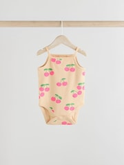 Green Baby Strappy Vest Bodysuits 5 Pack - Image 6 of 13