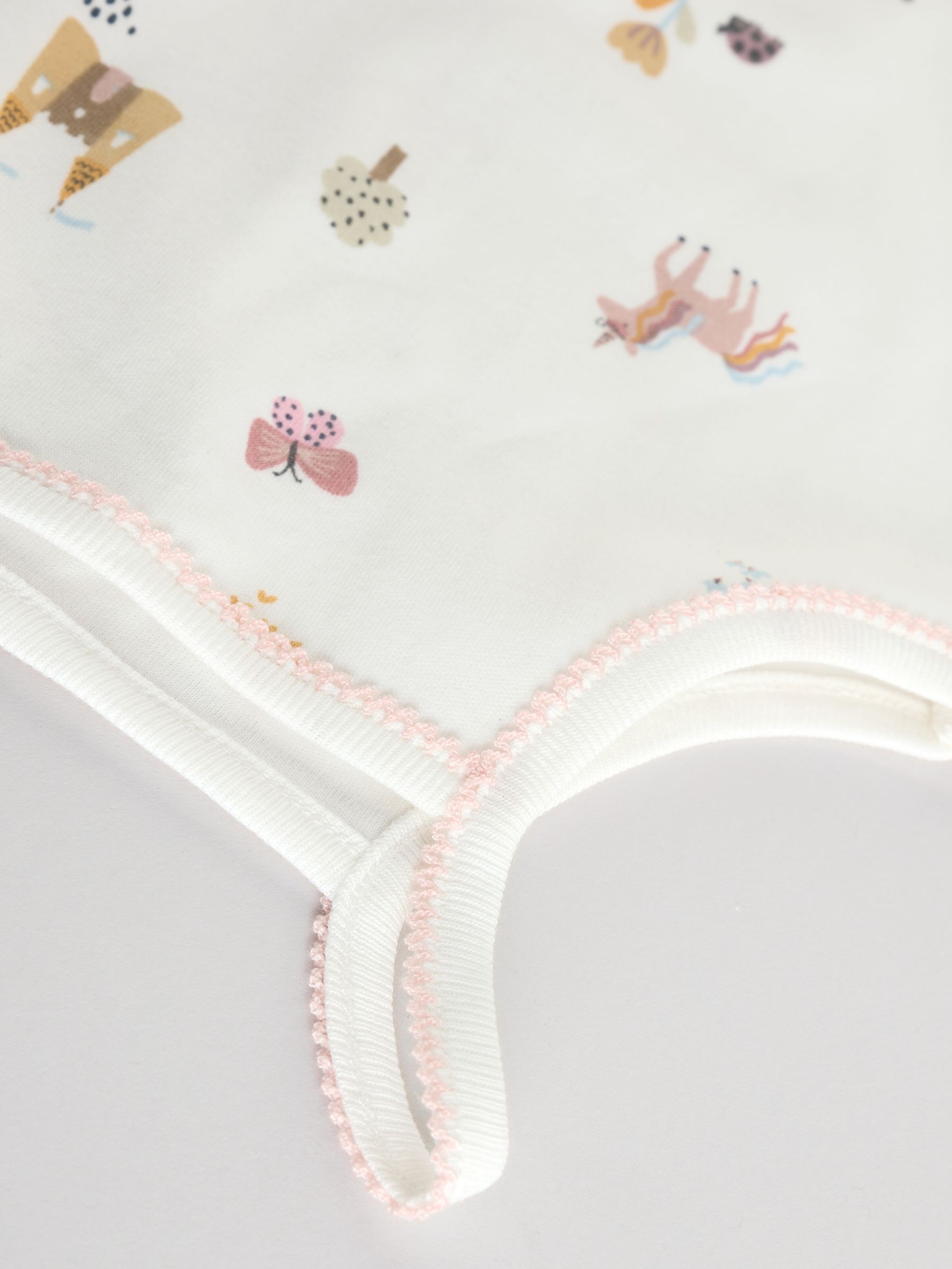 Lot De 5 Bodies à Manches Courtes Pour Bébé 0 Mois - Marque NEXT, Motif Pink Bunny, Essentiels Intemporels