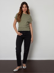 Threadbare Textured Ruched Top - Image 4 of 4