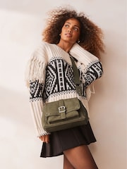 Green Utility Cross-Body Bag - Image 1 of 10