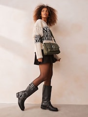 Green Utility Cross-Body Bag - Image 2 of 10