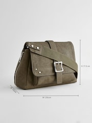 Green Utility Cross-Body Bag - Image 4 of 10