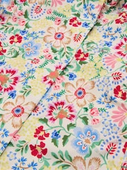 Joules Rainford Multi Floral Waterproof Packable Raincoat With Hood - Image 9 of 9