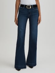 Paige High Rise Wide Leg Jeans - Image 1 of 5