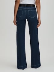 Paige High Rise Wide Leg Jeans - Image 4 of 5