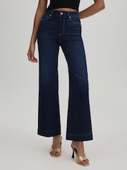 Symbolism Blue - Paige Flared Cropped Jeans - Imagen 3 de 5