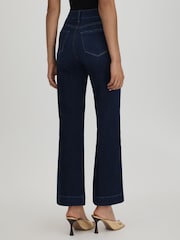 Symbolism Blue - Paige Flared Cropped Jeans - Imagen 4 de 5