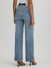 Paige Wide Leg Distressed Jeans - Image 4 of 5