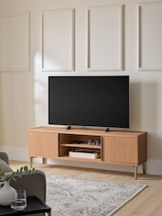Sosandar Oak Seville Up to 60 Inch TV Unit - Image 2 of 9