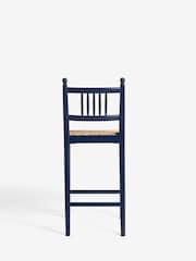Nina Campbell Navy Alder Bar Stool - Image 5 of 8