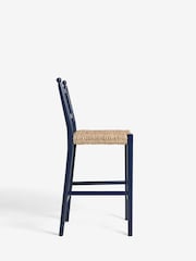 Nina Campbell Navy Alder Bar Stool - Image 7 of 8