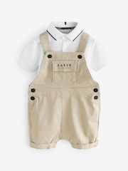 صخري - طقم مكوَّن من قميص بولو ودنغري من Baker by Ted Baker - صورة 1 من 5